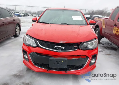 2018 Chevrolet Sonic Lt Auto z USA, uszkodzony, nr VIN 1G1JD6SH3J4121736